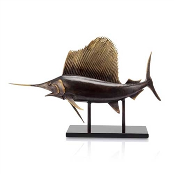 Museum Sailfish Sculpture