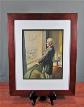 Investment Banker Overlooking Wall Street - Vintage