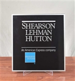 Vintage Shearson Lehman Hutton Office Sign