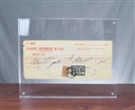 1934 Paine Webber Trade Ticket - NYSE