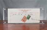 1920s EF Hutton & CO Trade Ticket - NYSE