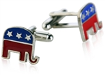 Republican Elephant Cufflinks
