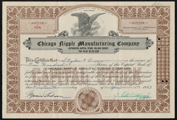 Chicago Nipple Manufacturing Co