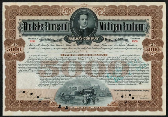 The Lake Shore and Michigan Southern Railway Company - Brown