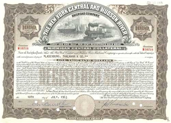 The New York Central and Hudson River Railroad Company - Brown