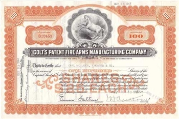 Colt's Patent Fire Arms Manufacturing Company - Orange