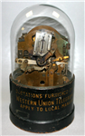 Western Union Self-Winder Stock Ticker Tape Machine