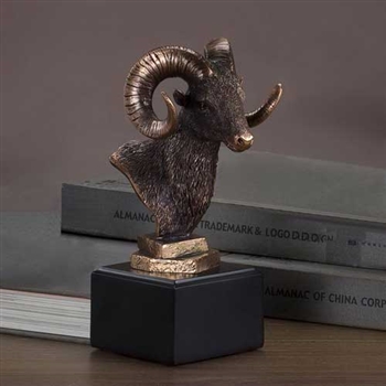 Ram Head Statue | Bighorn Sheep Statue