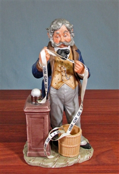 Vintage Stock Broker Figurine