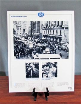 NYSE Record Breaking Days Poster