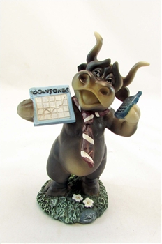 Dow Jones Bull Figurine