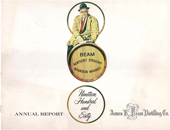 1960 James B. Beam Distilling Co. (Jim Beam) Annual Report