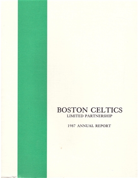 1987 Boston Celtics Annual Report