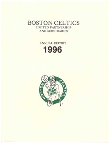 1996 Boston Celtics Annual Report