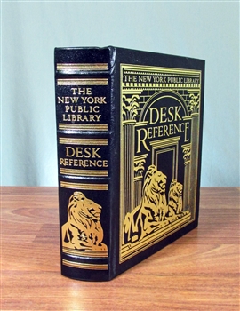 The New York Public Library Desk Reference - Easton Press
