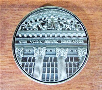 New York Stock Exchange Medallion