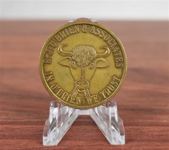 R.J. O'Brien & Associates Bull and Bear Coin