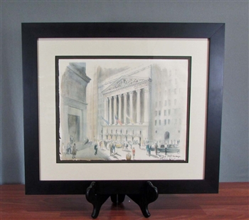 Original New York Stock Exchange by Sandra Finkenberg