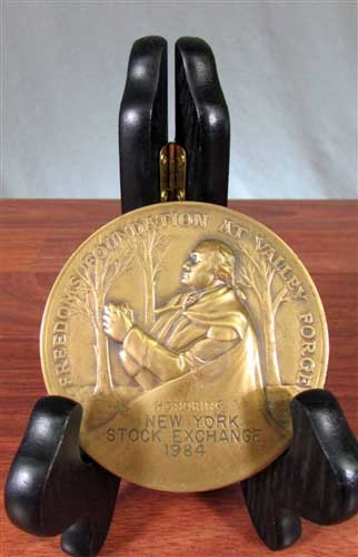 Freedoms Foundation at Valley Forge - NYSE Medallion