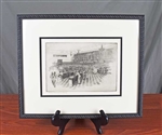 Chicago Midwest Stock Exchange Etching by Hagerman