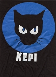 Kepi Cat Tshirt BLUE Women's Medium