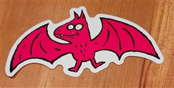 Kepi Ghoulie - Bat 5" Vinyl Shaped Sticker