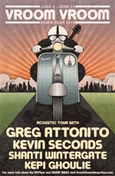 Vroom Vroom Vespa Tour Poster