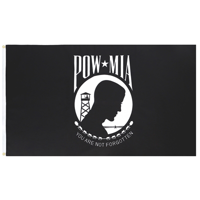 3' x 5' POW/ MIA Flag - Made in USA