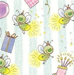 26" GW Bug Party Closeout Gift Wrap