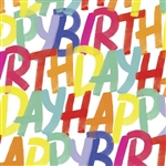 Rainbow Birthday Gift Wrap