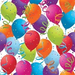 Balloon White Gift Wrap