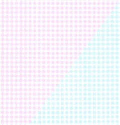 Pink Blue Gingham Reversible Giftwrap