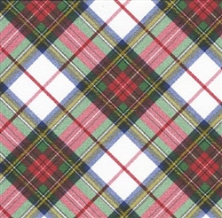 Plaid Embossed Gift Wrap