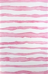 Watercolor Pink Stripe Wholesale Gift Wrap