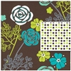 Floral Dots Double Sided Design Wholesale Gift Wrap Special Promo