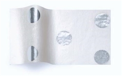 Silver Hot Spots Designer Printed Tissue