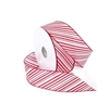 Peppermint Wire-Edge Ribbon