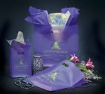 Grape Colored Frosted Bags