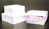 White Wholesale Pop-Up Hat Boxes