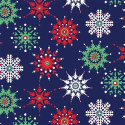 Midnight Snowflake Wholesale Packaging Gift Wrap