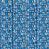 Hanukkah Greetings Metallic Gold Silver Blue Highlight Wholesale Packaging Gift Wrap