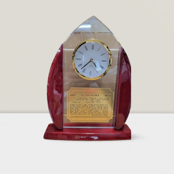 Desk Clock w/ plate