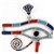 Eye of Horus Pendant With Stones