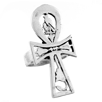 Horus Ankh Ring - Medium