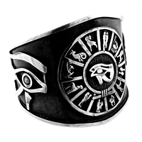 Zodiac Eye of Horus Bangle