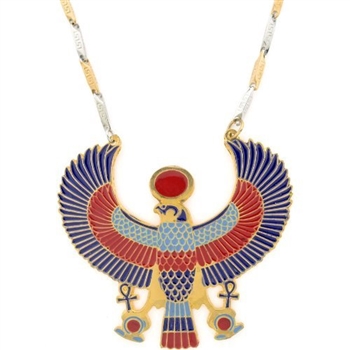 Egyptian Jewelry Horus Pendant with Chain