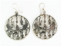 Winged Isis Earrings