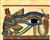 Egyptian Hand-Made Papyrus Painting - Eye of Horus