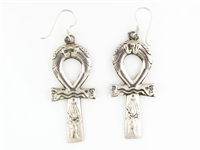 Akhenaten Ankh Earrings