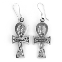 Horus Ankh Earrings - Medium